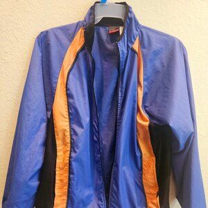 Prospirit Y2K Retro Lightweight workout vintage M jacket purple, black orange